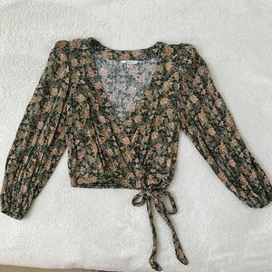 American Eagle X-small Womens Floral Top